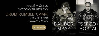 Gergo Borlai a Dalibor Mráz na DRUM RUMBLE CAMPU!