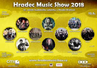 Zveme Vás na jubilejní 10. ročník hudebního veletrhu Hradec Music Show